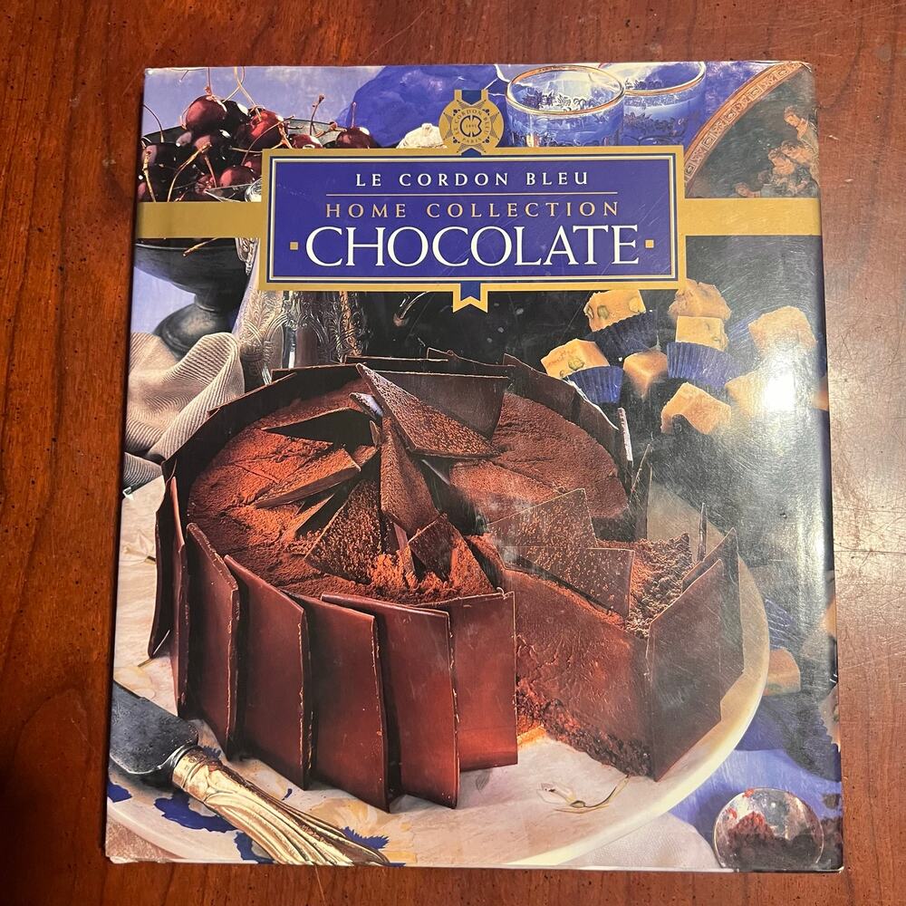 Le Cordon Bleu Home Collection Chocolate Hardcover Cookbook Gourmet Desert